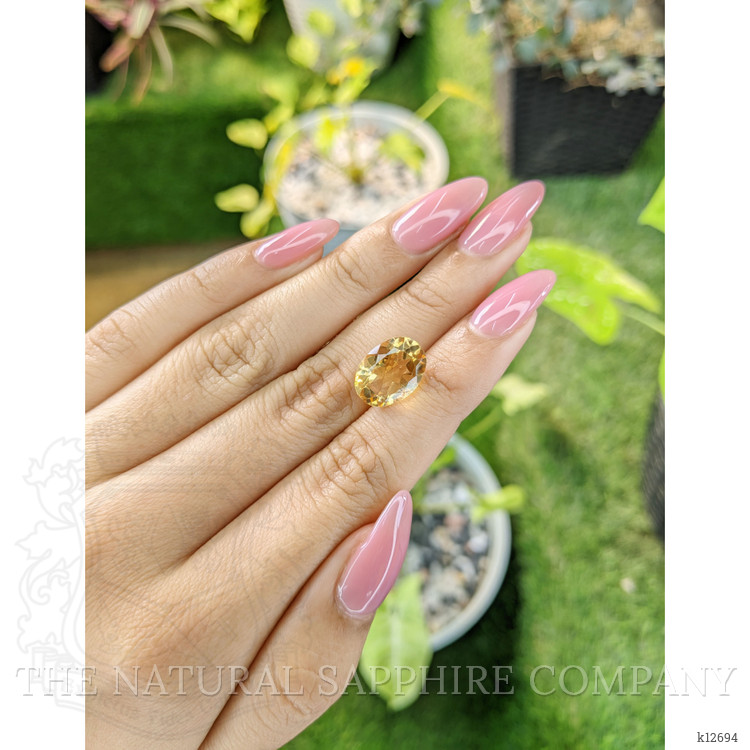 4.95 Ct. Citrine from Brazil