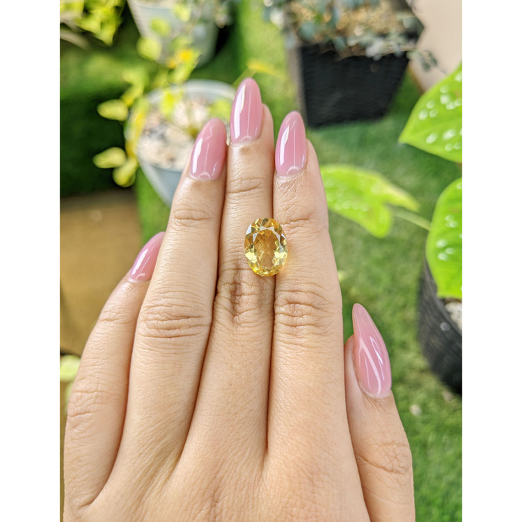 4.95 Ct. Citrine from Brazil
