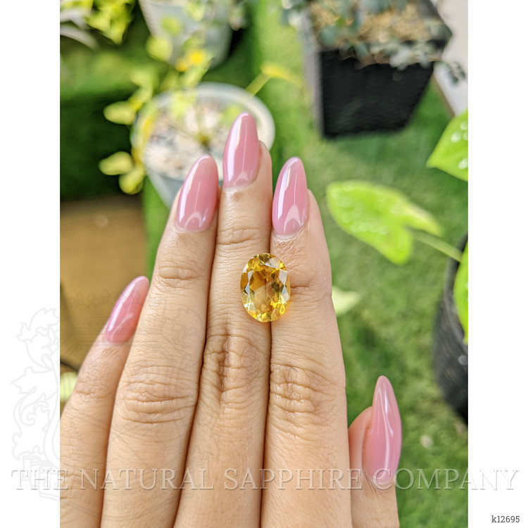 4.96 Ct. Citrine from Brazil