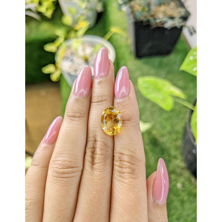 4.96 Ct. Citrine from Brazil