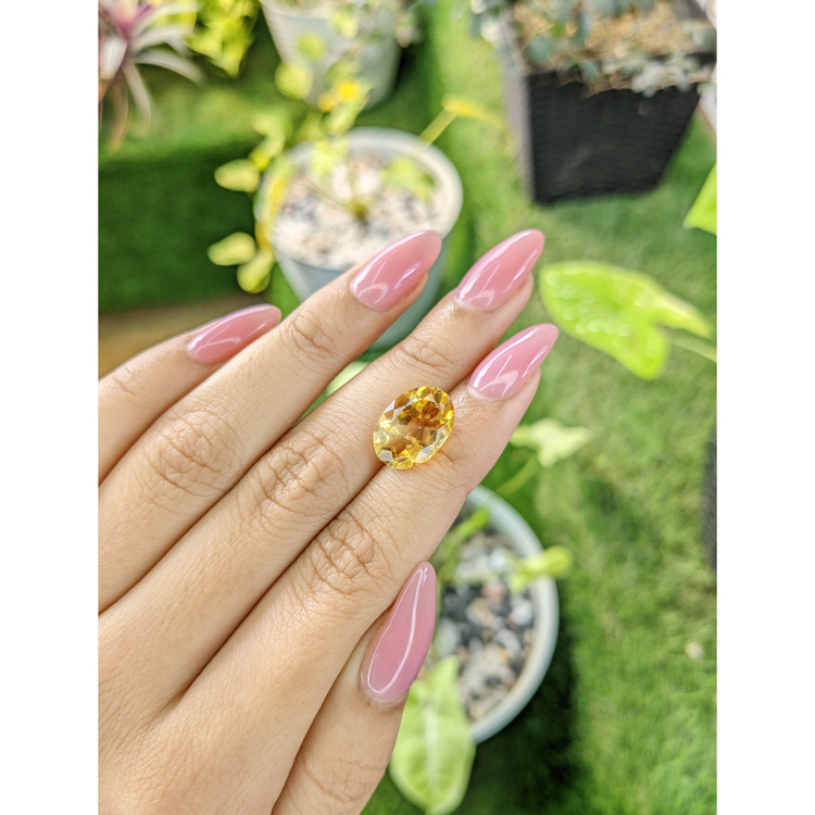 4.96 Ct. Citrine from Brazil