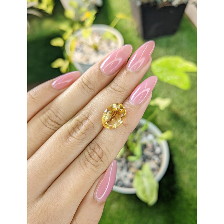 4.59 Ct. Citrine from Brazil