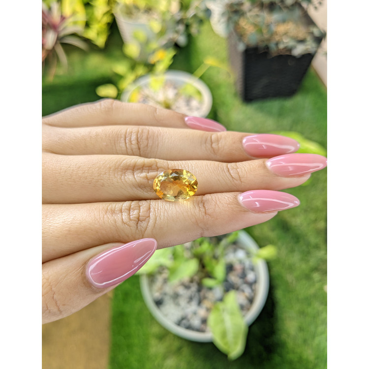 4.59 Ct. Citrine from Brazil
