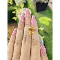 4.59 Ct. Citrine from Brazil Life Style