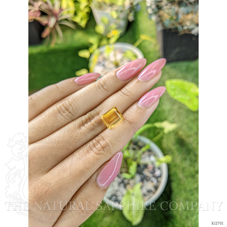 3.69 Ct. Citrine from Brazil