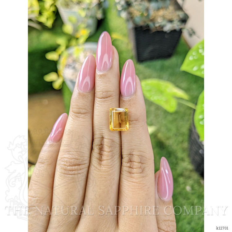 3.69 Ct. Citrine from Brazil
