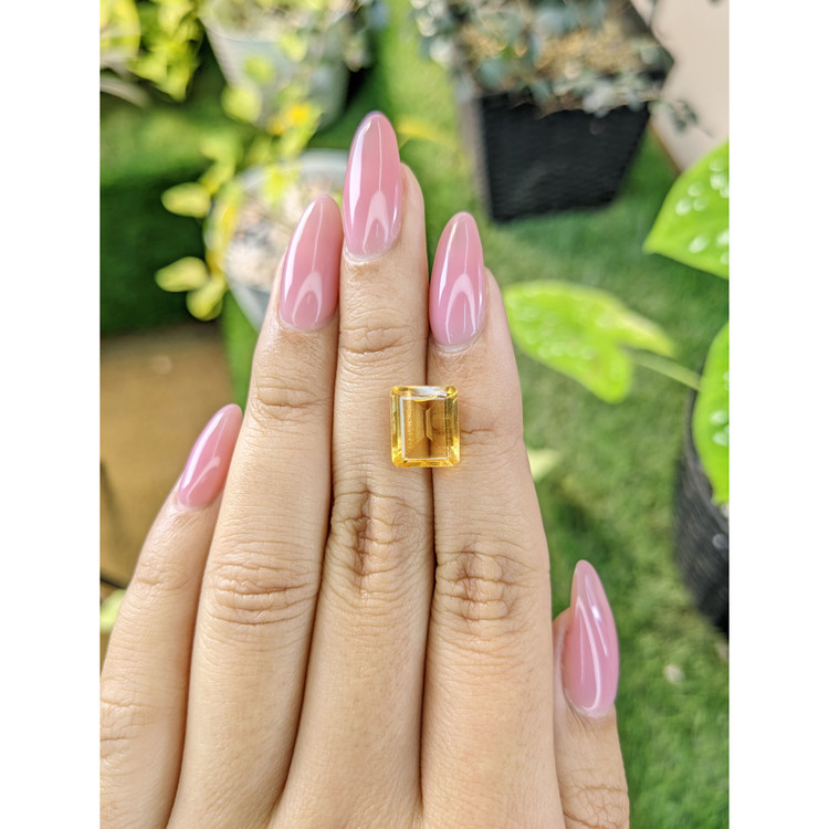 3.69 Ct. Citrine from Brazil