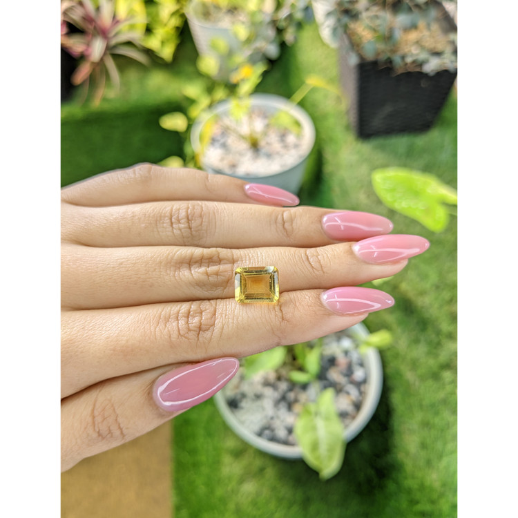 3.85 Ct. Citrine from Brazil