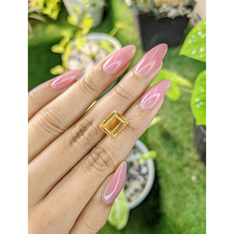 4.14 Ct. Citrine from Brazil