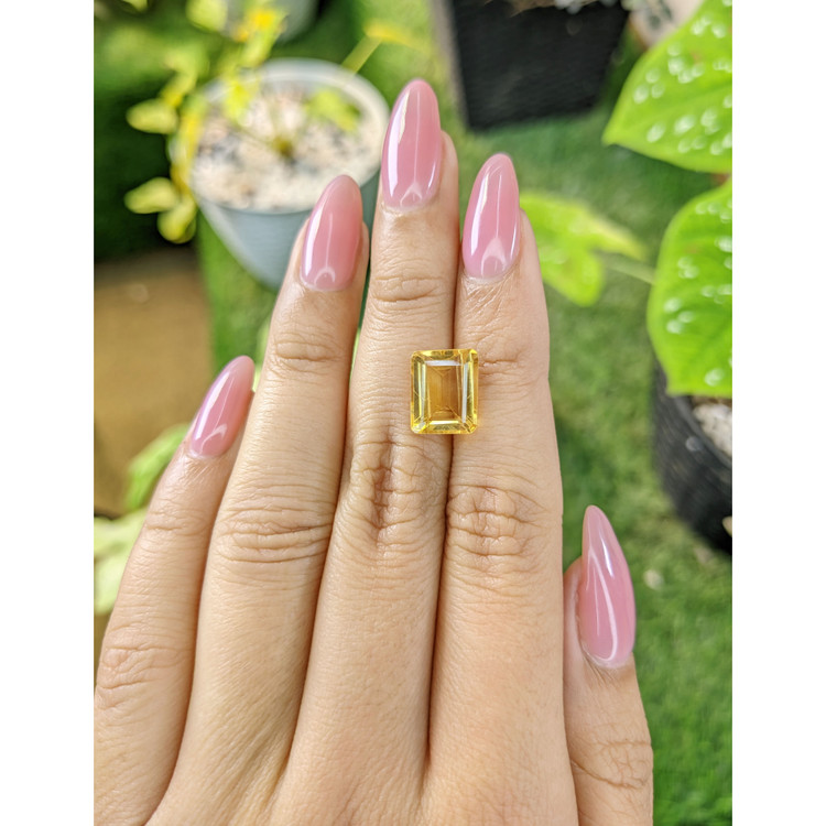 4.14 Ct. Citrine from Brazil