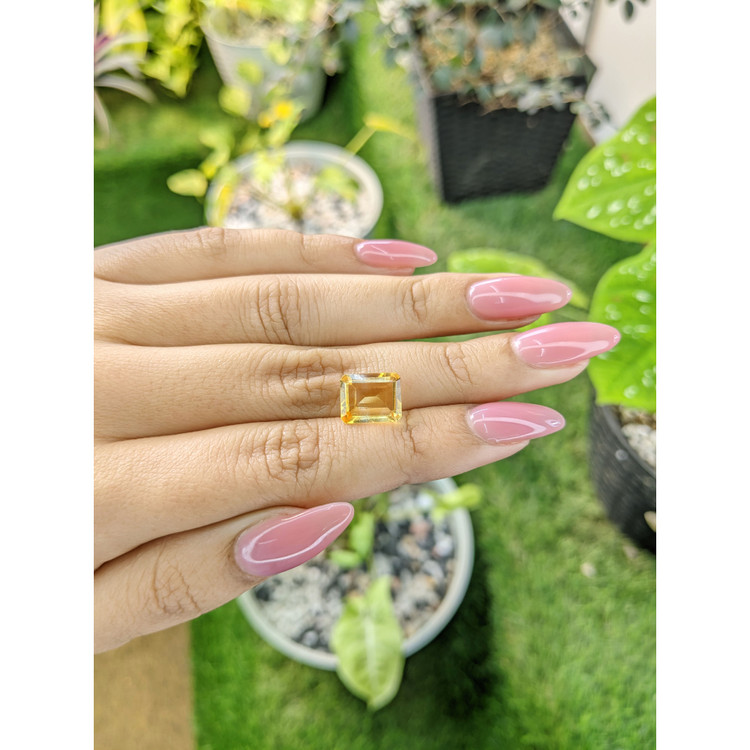 3.14 Ct. Citrine from Brazil