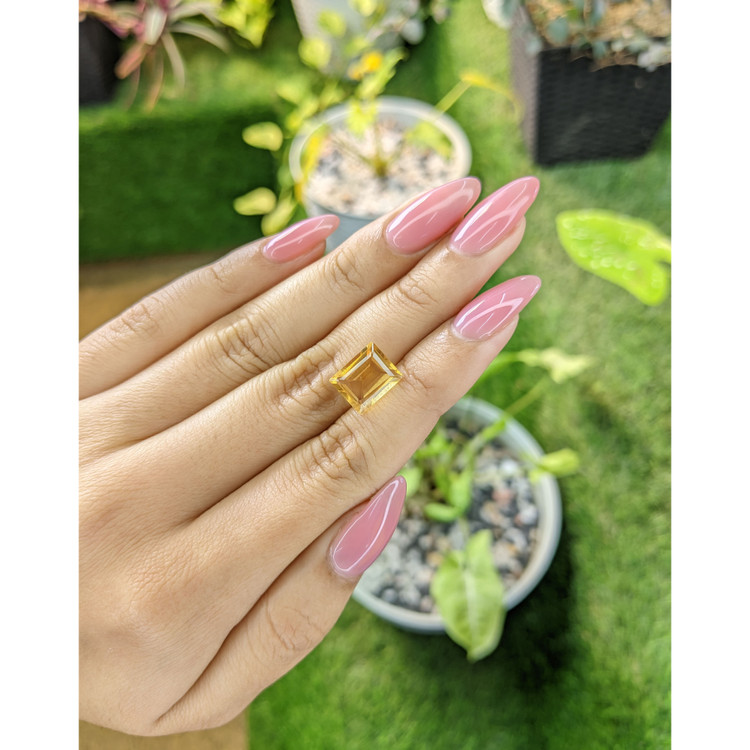 3.89 Ct. Citrine from Brazil