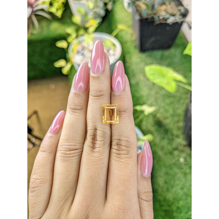 3.89 Ct. Citrine from Brazil