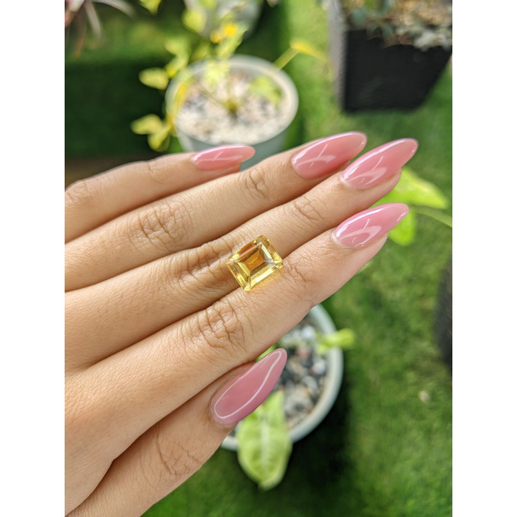 4.92 Ct. Citrine from Brazil