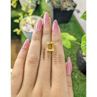 4.92 Ct. Citrine from Brazil Life Style