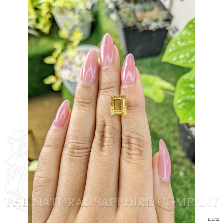 3.81 Ct. Citrine from Brazil