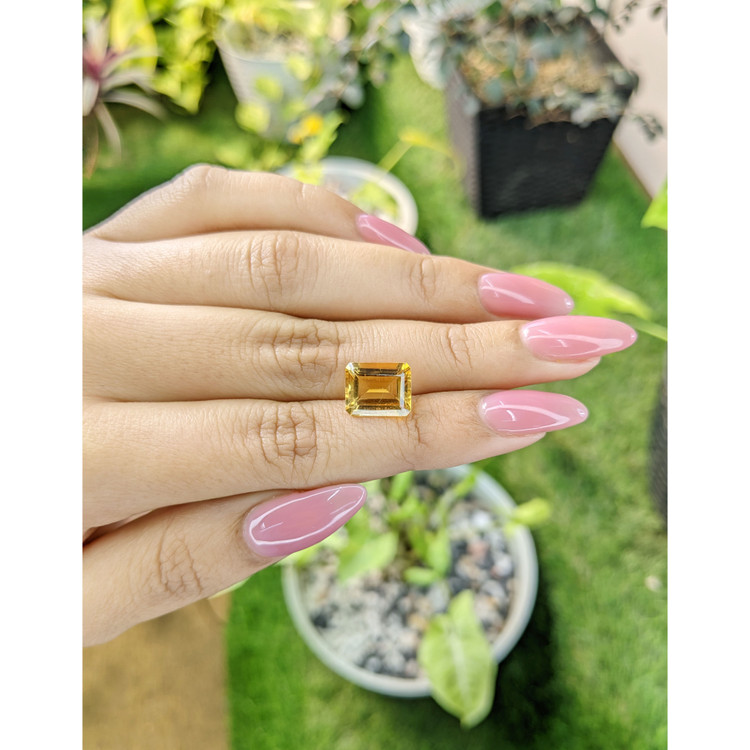 3.84 Ct. Citrine from Brazil