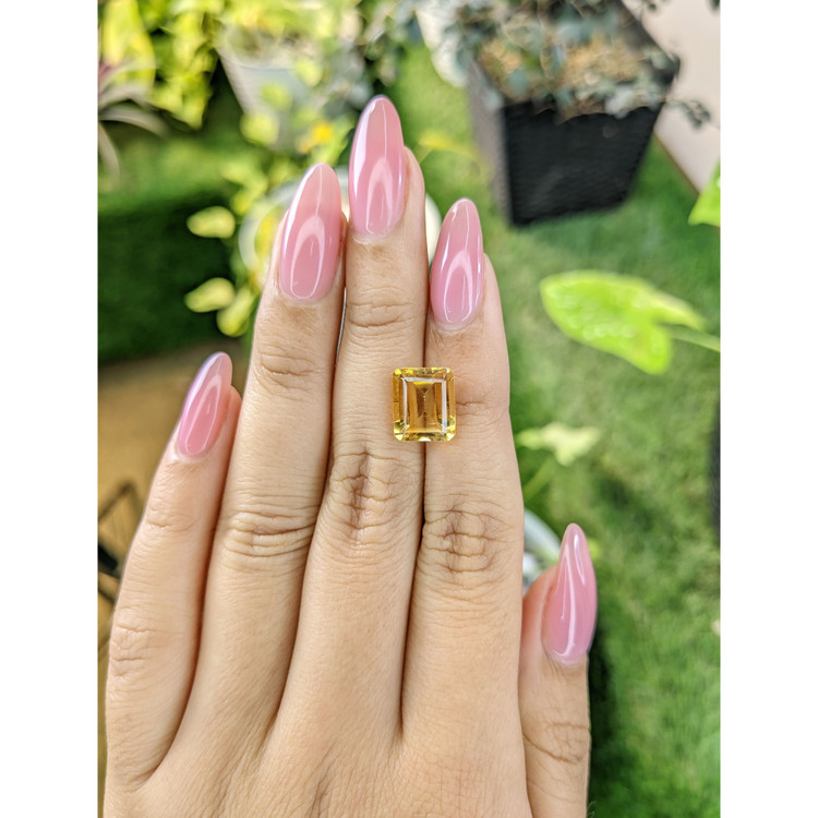 3.84 Ct. Citrine from Brazil