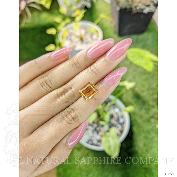 3.84 Ct. Citrine from Brazil