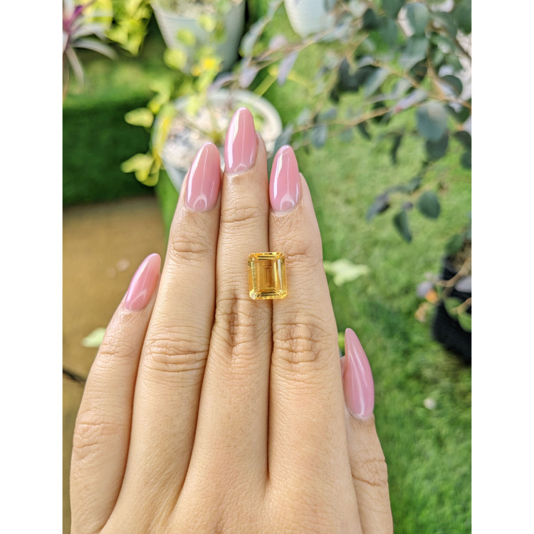 3.74 Ct. Citrine from Brazil