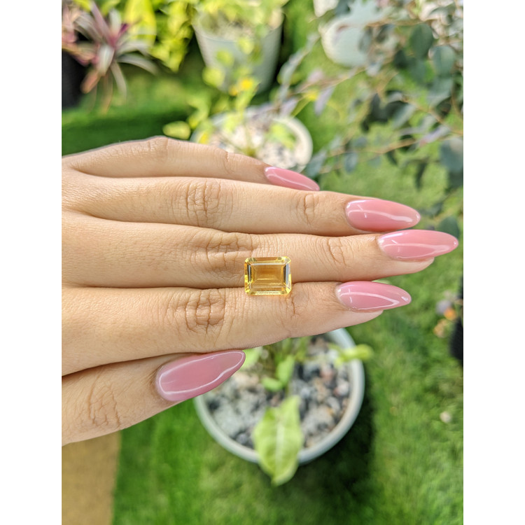 3.74 Ct. Citrine from Brazil