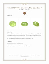 4.26 Ct. Cabochon Tourmaline from Mozambique Appraisal