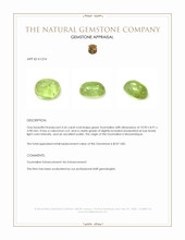 4.26 Ct. Cabochon Tourmaline from Mozambique Appraisal