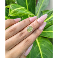 4.26 Ct. Cabochon Tourmaline from Mozambique Life Style