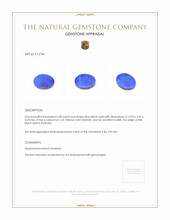 3.80 Ct. Black Opal from Australia Appraisal
