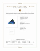 5.83 Ct. Boulder Opal from Australia Scan Report
