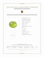 4.40 Ct. Cabochon Tourmaline from Mozambique Scan Report