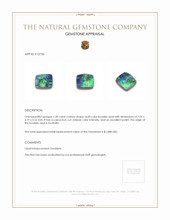 1.28 Ct. Boulder Opal from Australia Appraisal
