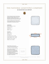 2.59 Ct. Boulder Opal from Australia 3 D Scan Report