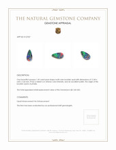 1.49 Ct. Boulder Opal from Australia Appraisal