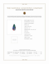 1.49 Ct. Boulder Opal from Australia Scan Report