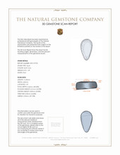 1.49 Ct. Boulder Opal from Australia 3 D Scan Report
