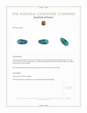 4.20 Ct. Boulder Opal from Australia Appraisal