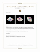 19.24 Ct. Multi Color Boulder Opal from Australia Appraisal