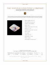 19.24 Ct. Multi Color Boulder Opal (Ironstone Opal) from Australia Scan Report