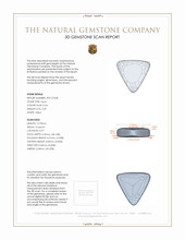 2.49 Ct. Boulder Opal from Australia 3 D Scan Report