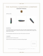 5.93 Ct. Boulder Opal from Australia Appraisal