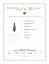 5.93 Ct. Boulder Opal from Australia Scan Report