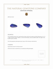 8.50 Ct. Multi Color Boulder Opal from Australia Appraisal