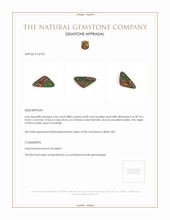 5.06 Ct. Boulder Opal from Australia Appraisal