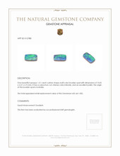 1.51 Ct. Boulder Opal from Australia Appraisal