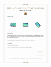 1.81 Ct. Boulder Opal from Australia Appraisal