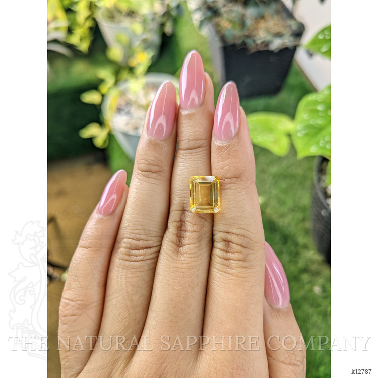 4.39 Ct. Citrine from Brazil