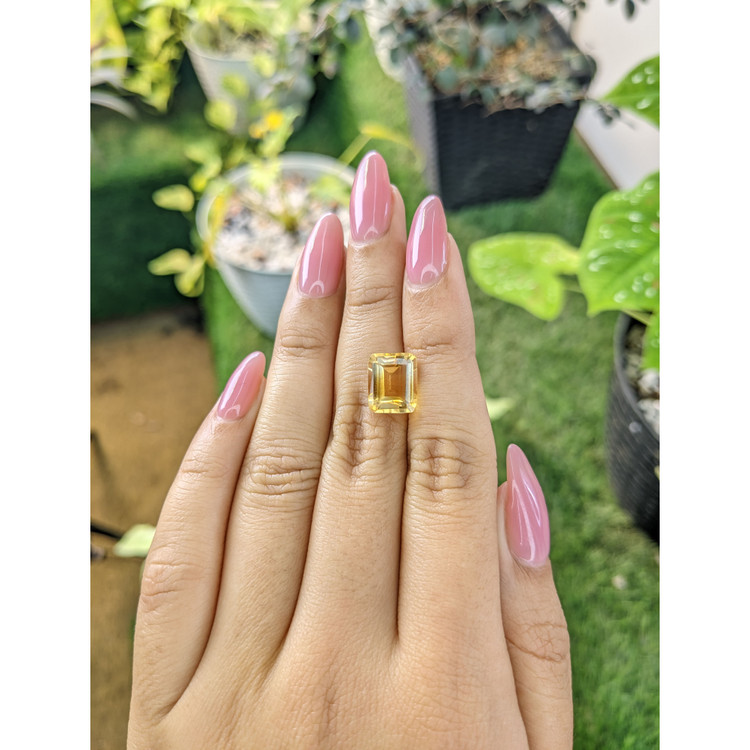 3.72 Ct. Citrine from Brazil