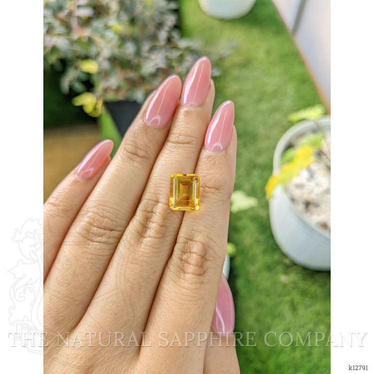 3.83 Ct. Citrine from Brazil