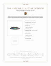 7.05 Ct. Boulder Opal from Australia Scan Report